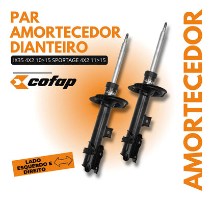 Par Amortecedor Diant Ix35 4x2 10-15 Cofap Gp33222 Gp33223