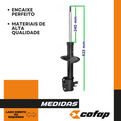 Amortecedor Dianteiro Etios Sedan 2014 2015 Original Cofap