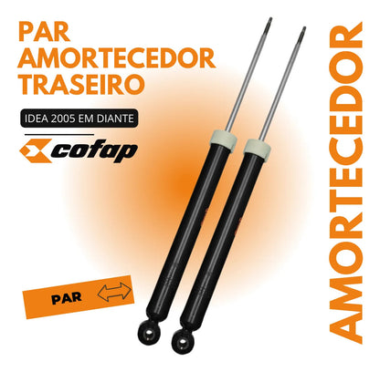 Par Amortecedor Original Cofap Idea 2005 A 2016 Exceto Adv