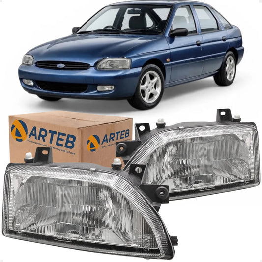 Farol Vidro Escort Verona 1993 1994 1995 1996 Arteb
