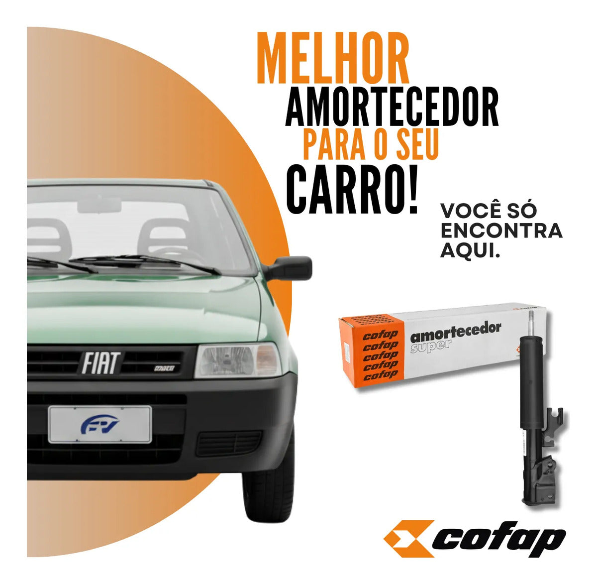 Amortecedor Traseiro Cofap  Premio Elba 89/96