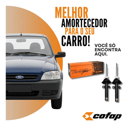 Par Amortecedor Dianteiro Courier 2001 2002 Original Cofap