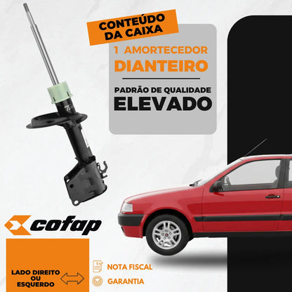 Amortecedor Dianteiro Strada 99 Até 2001 Original Cofap