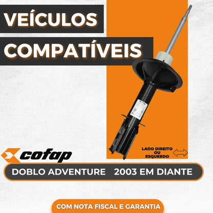Amortecedor Dianteir Doblo Adventure Original Cofap 2012