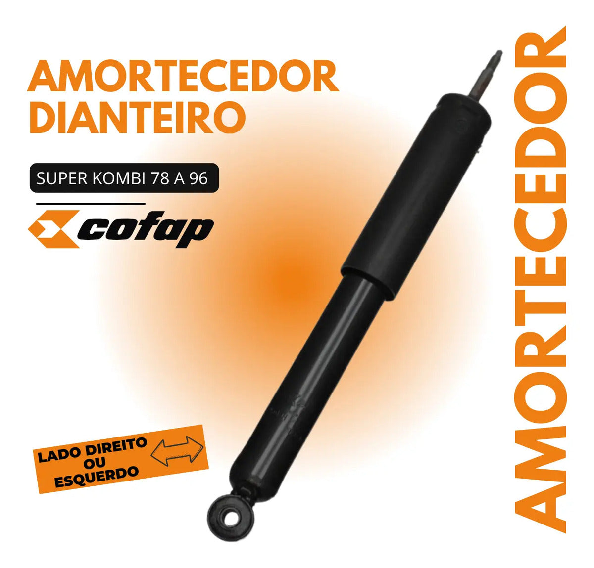 Amortecedor Dianteiro Fusca Brasilia Variante Tl - Cofap Sup
