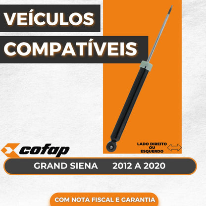Amortecedor Traseiro Grand Siena 2013 Original Cofap