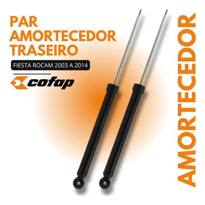 Par Amortecedor Traseiro Cofap Fiesta 2003 A 2004