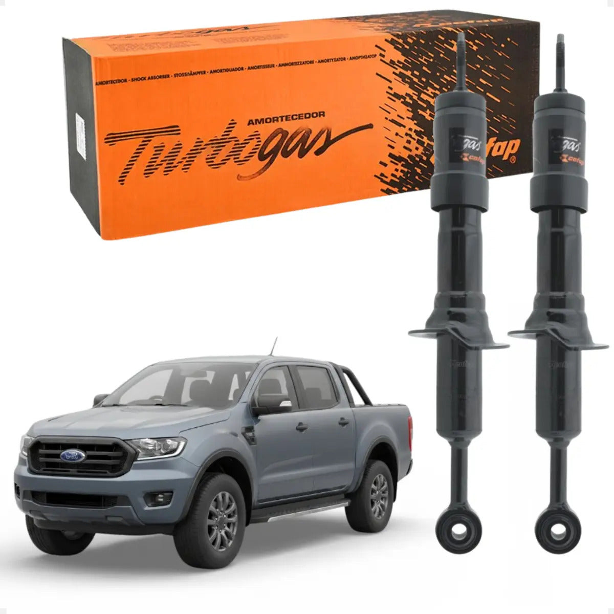 Par Amortecedor Dianteiro Ford Ranger 2012 A 2018 Cofap