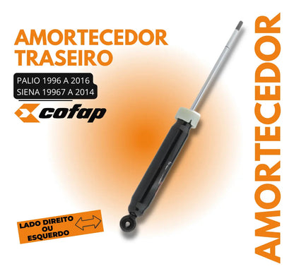 Amortecedor Traseiro Palio 1999 A 2015 Original Cofap