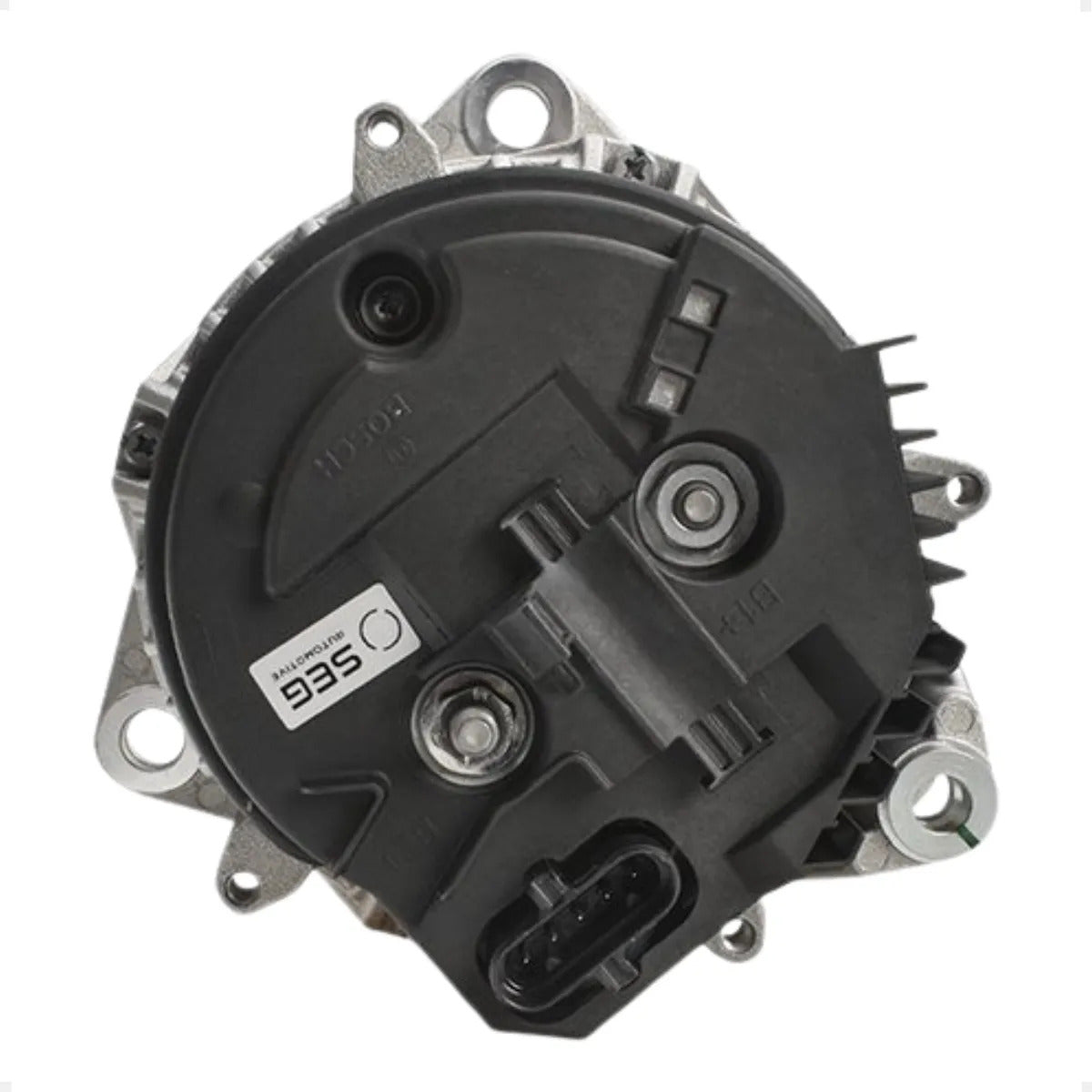 Alternador Mb Axor 2035 24v 100a Bosch Hd9 Com Polia 9pk