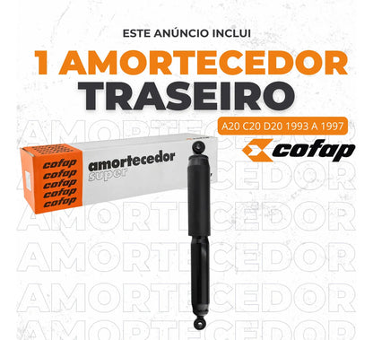 Amortecedor Traseiro D20 1993 1994 1995 1996 1997 Cofap