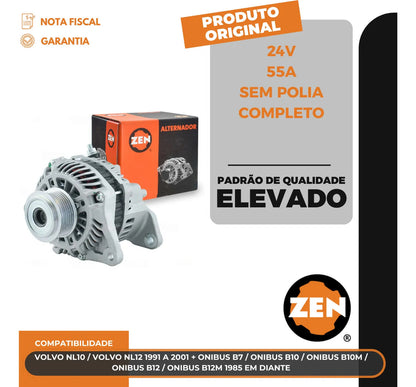 Alternador Frontier 2.5 2008 A 2012 Pathfinder 2.5 12v