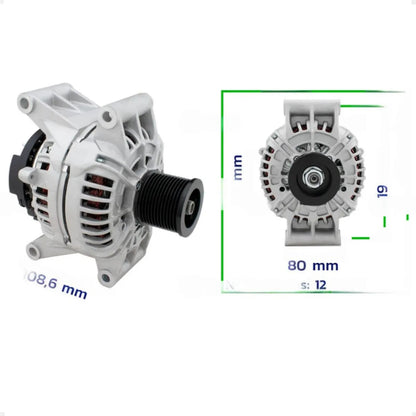 Alternador Caterpillar 320b 320d 24v 115ah Euro