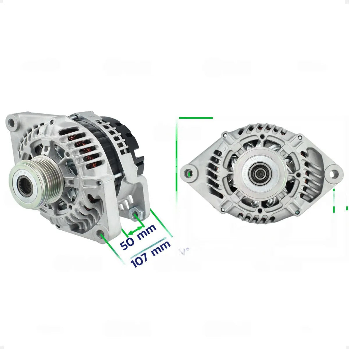 Alternador S10 Frontierblazer 2.8 4.0 2000 Até 2010 12v 100a