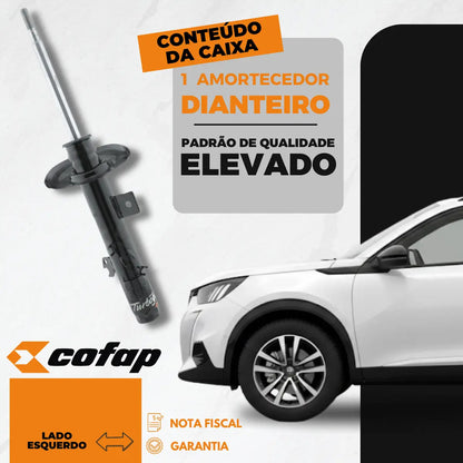 Amortecedor Turbogas Dt. Esquerdo Peugeot 2008 2003/.. Cofap