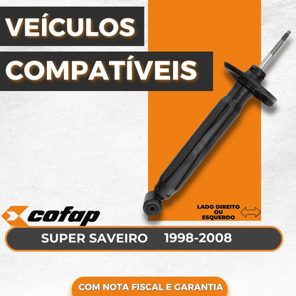 Amortecedor Traseiro Saveiro G2 G3 G4 1998 A 2008 Cofap Supe