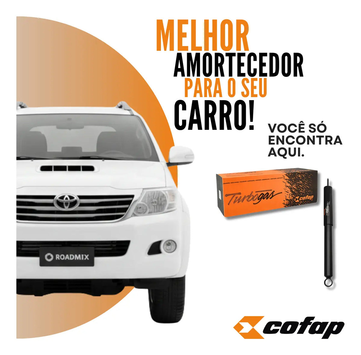 Amortecedor Traseiro Turbogás Cofap Hilux Sw4 2013 2014