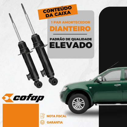 Par Amortecedor Dianteiro L200 Triton 2010 2011 2012 Cofap