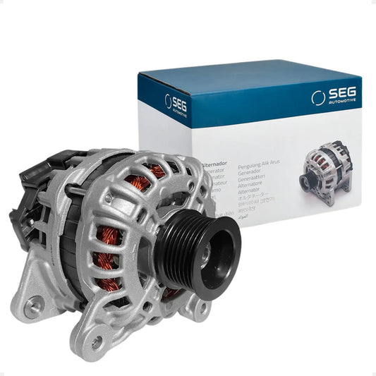 Alternador Nissan Kicks 1.6 Flex 12v 90a 2016 Com Polia 7pk