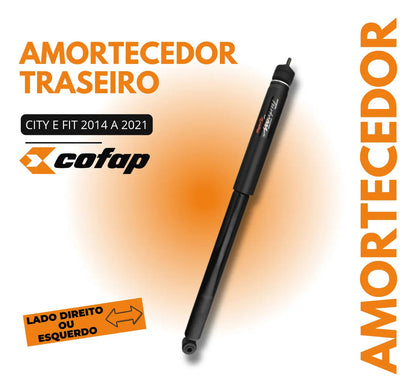 Amortecedor Traseira City 2023 A 2025 Cofap