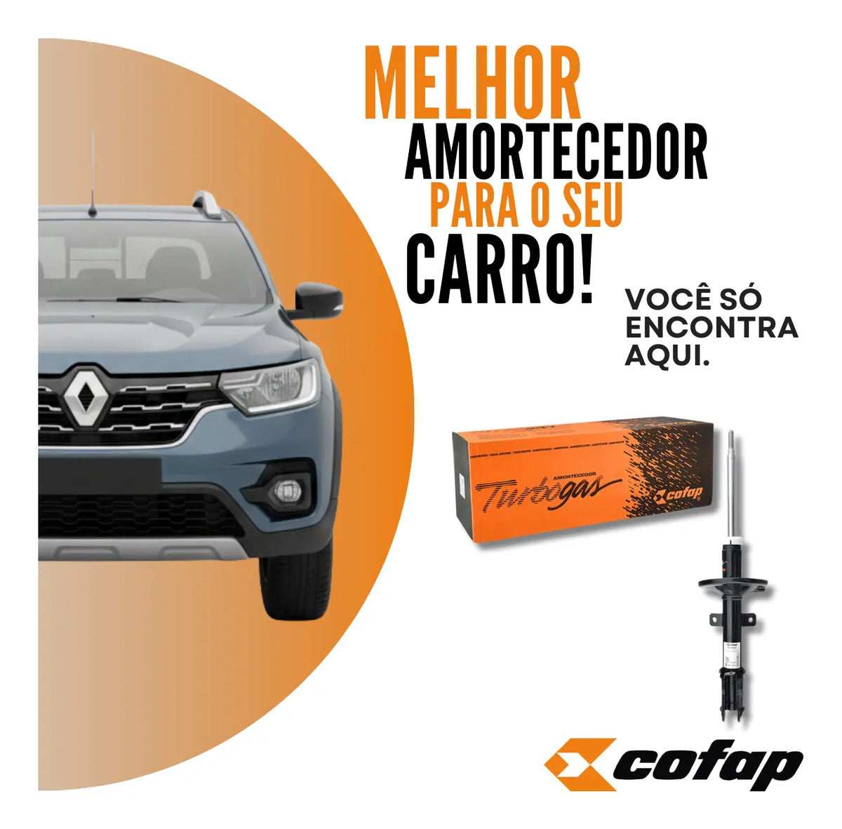 Amortecedor Dianteiro Oroch 2015/.. Cofap
