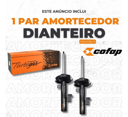 Par Amortecedor Dianteiro Focus 08/13 Cofap Gp33234 Gp33235