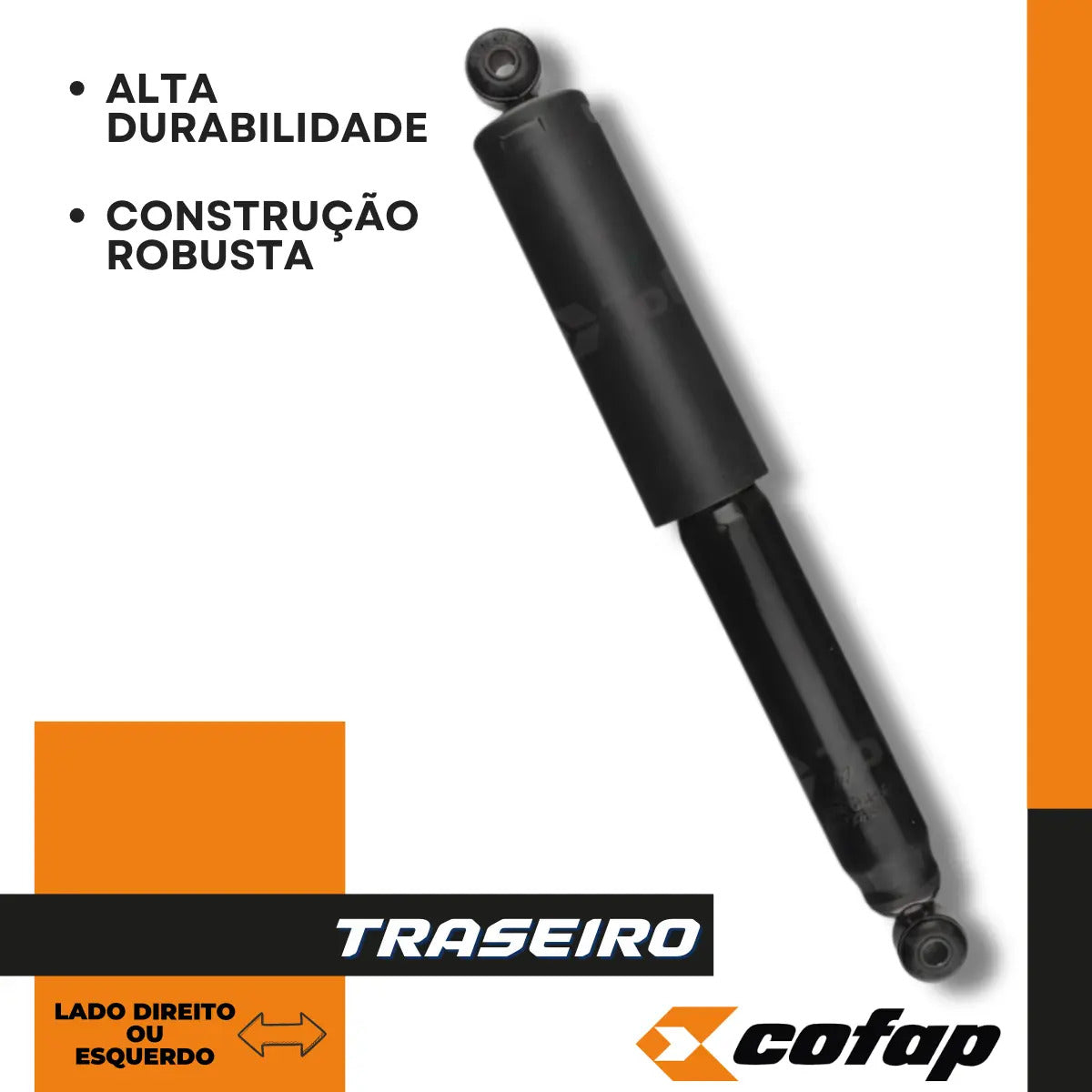 Amortecedor Traseiro Kombi Clipper 1978 A 1996 Cofap Super
