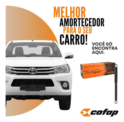 Amortecedor Traseiro Cofap Turbogás Toyota Hilux Picape