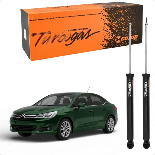 Par Amortecedor Traseiro Citroen C4 Lounge Peugeot 408 Cofap