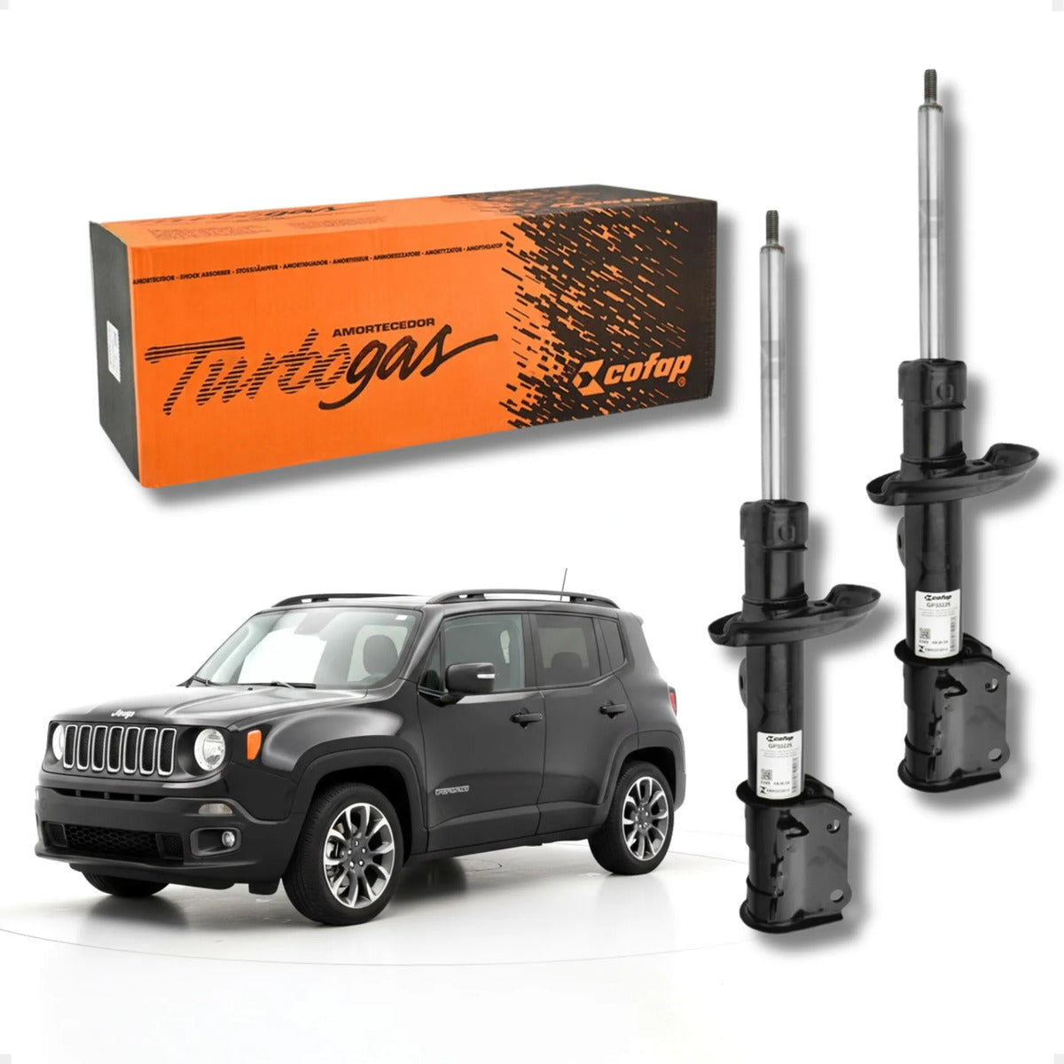 Par Amortecedor Dianteiro Jeep Renegade 4x4 2015 Cofap