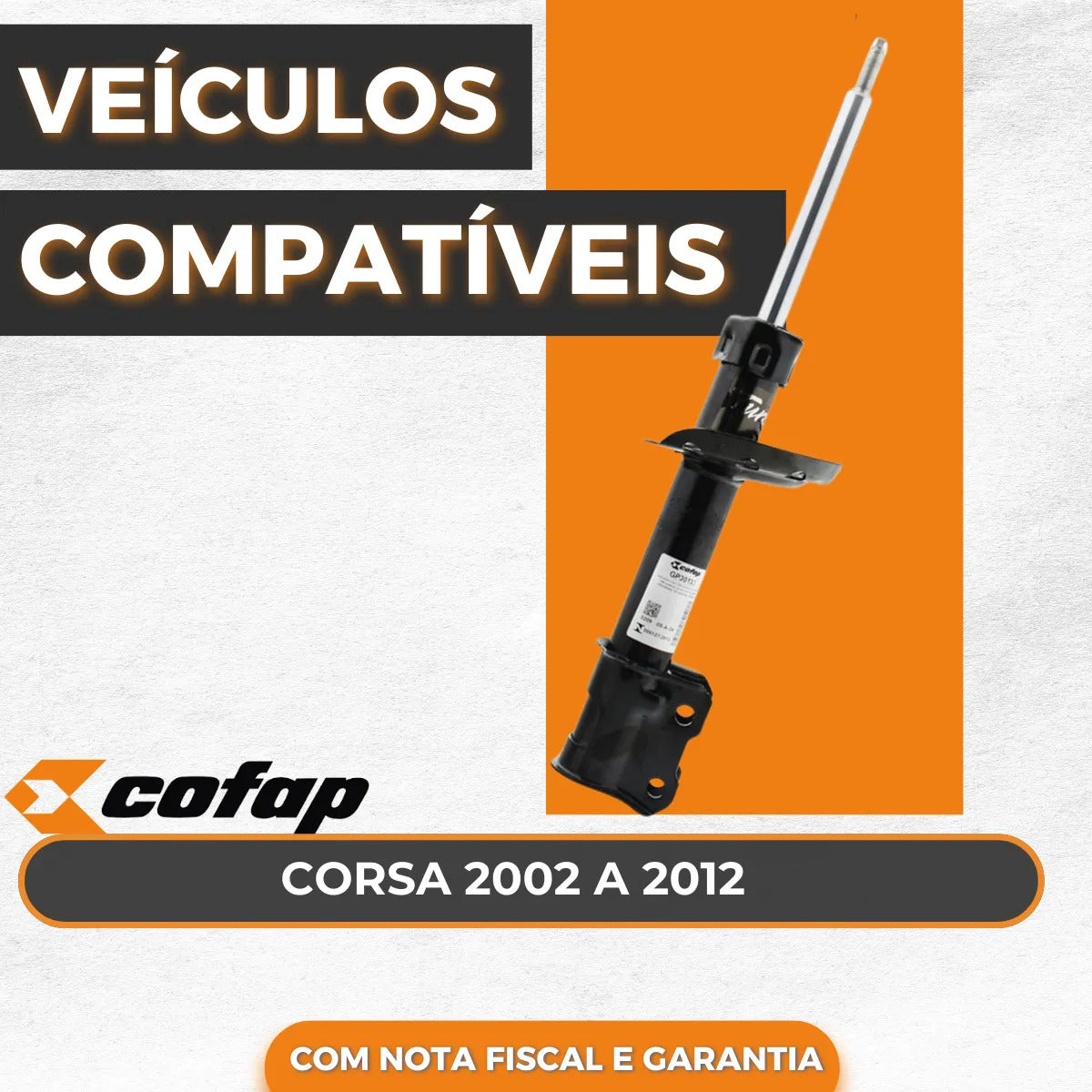 Amortecedor Direito Dianteiro Corsão Meriva Montana - Cofap