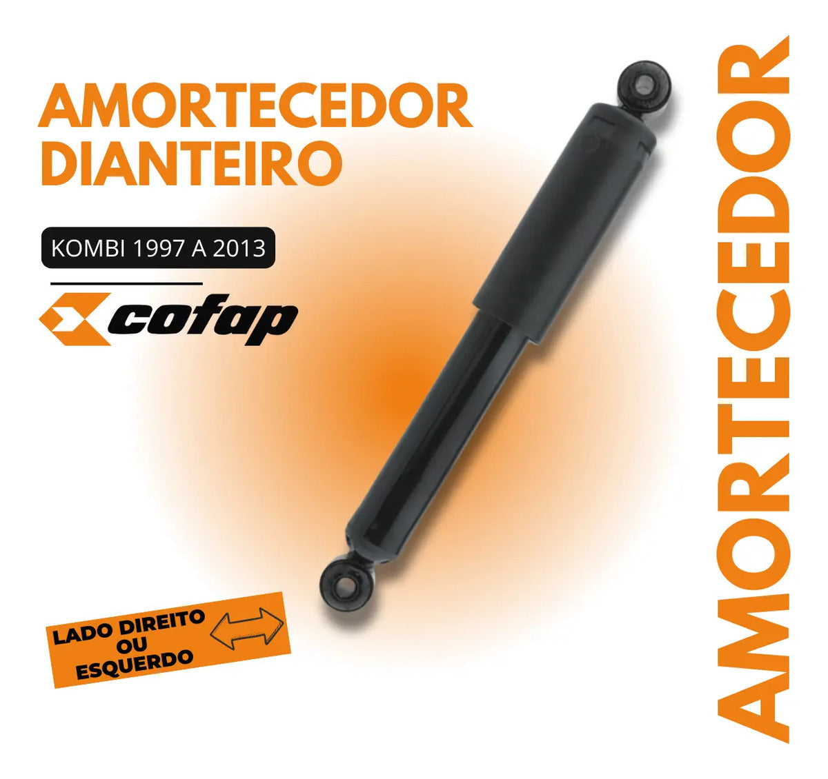 Amortecedor Dianteiro  Vw Kombi 1997 A 2013 Cofap Super