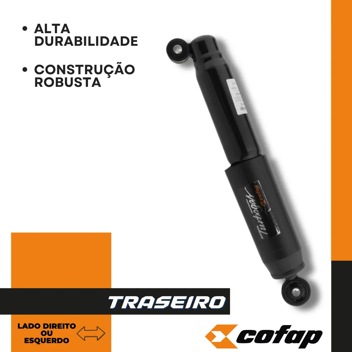 Amortecedor Traseiro Strada 1.0 Turbo 1.3 1.4 Flex Cofap