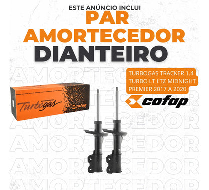 Par Amortecedor Dianteiro Tracker 1.4 2017 A 2020 Cofap
