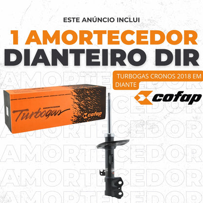 Amortecedor Direito Cronos 2018 A 2022 Cofap Gp33298
