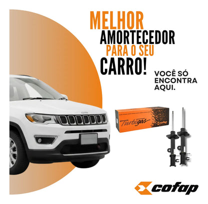 Par Amortecedor Traseiro  Compass 2.0 Diesel 17... Cofap