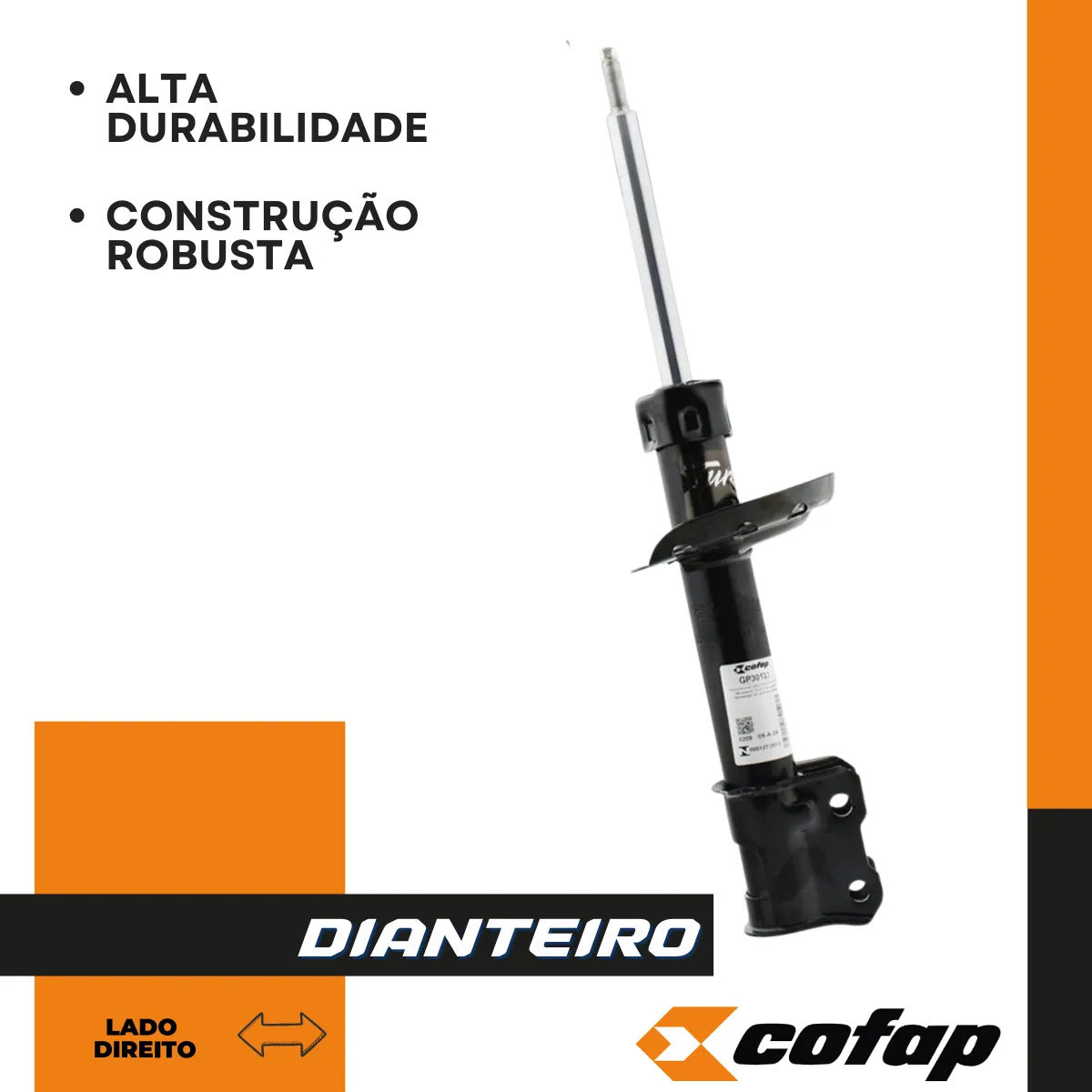 Amortecedor Direito Dianteiro Corsão Meriva Montana - Cofap