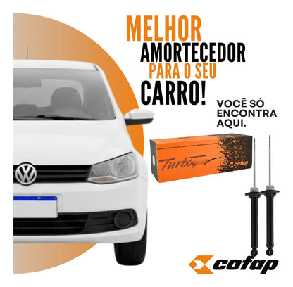 Par Amortecedor Traseiro Cofap Gol G5 A G7 2008 Em Diante