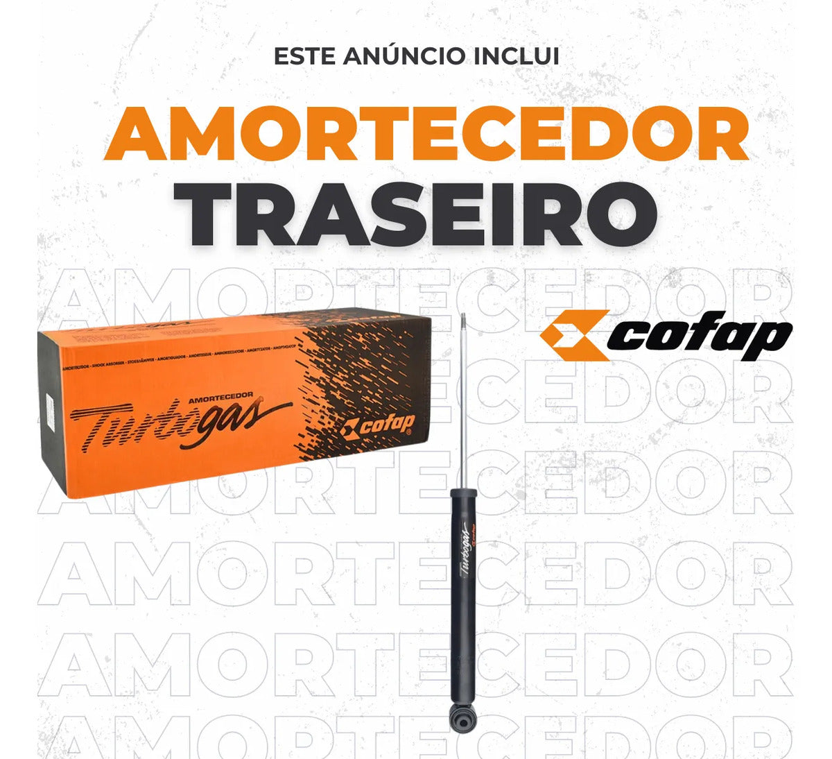 Amortecedor Traseiro Jetta 250 Tsi 2019 Em Diante Cofap