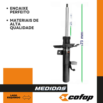 Amortecedor Dianteiro Esquerdo Focus 2013 A 2019 - Cofap