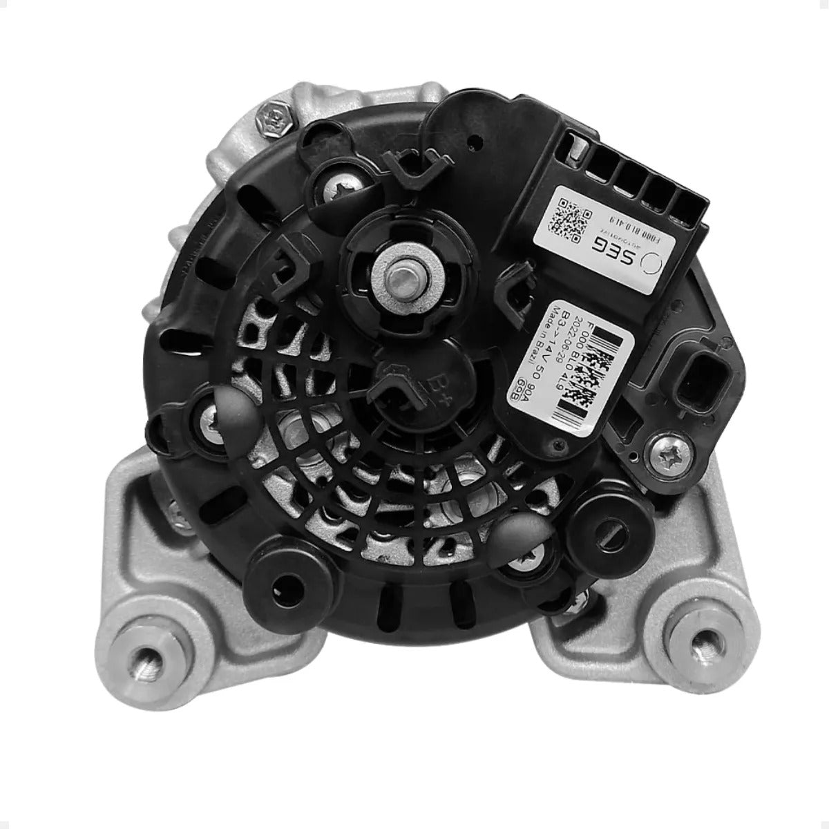 Alternador Nissan Kicks 1.6 Flex 12v 90a 2016 Com Polia 7pk