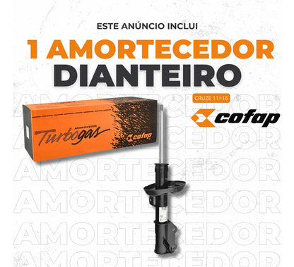 Amortecedor Dianteiro Esquerdo Cruze 11 - 16 Cofap Gp32959