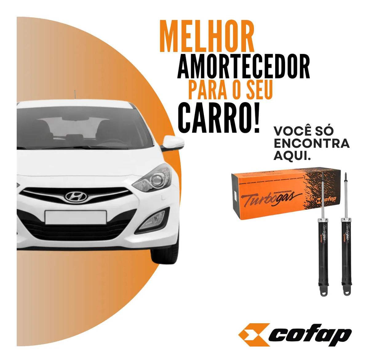 Par Amortecedor I30 2009 A 2012 Traseiro Cofap