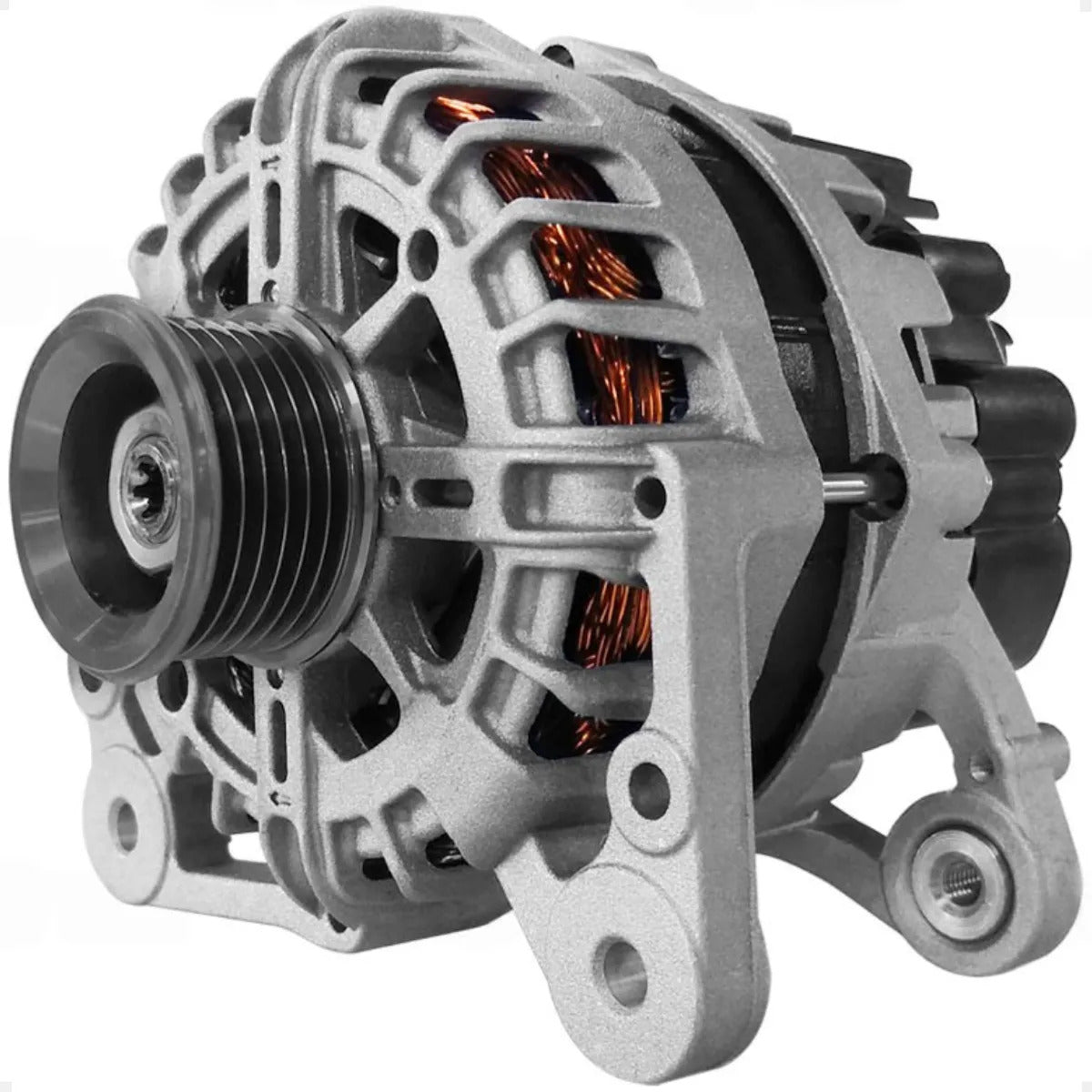 Alternador Polo Virtus 1.0 Após 2017  12v 90a Completo 6pk