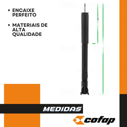 Par Amortecedor Traseiro  Uno Way 2008 A 2013 - Cofap