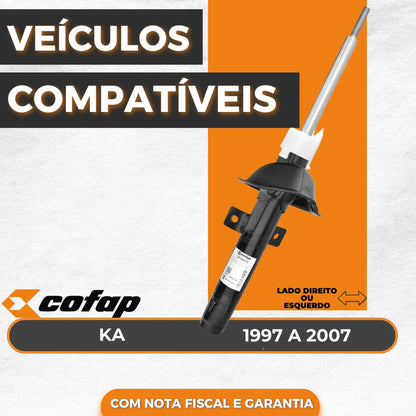 Amortecedor Dianteiro Ford Ka 1997 A 2007 Cofap