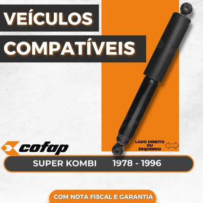 Amortecedor Traseiro Kombi Clipper 1978 A 1996 Cofap Super