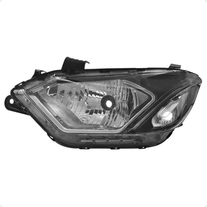 Farol H4 Mascara Negra Onix Prisma Ltz 2017 A 2019 Arteb