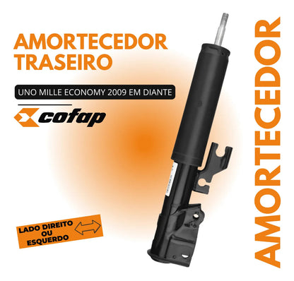 Amortecedor Traseiro Cofap Uno Mille Economy 1.0 2009 Diante