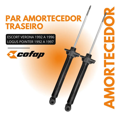 Par Amortecedor Traseiro Verona 93/96 Logus Pointer Cofap